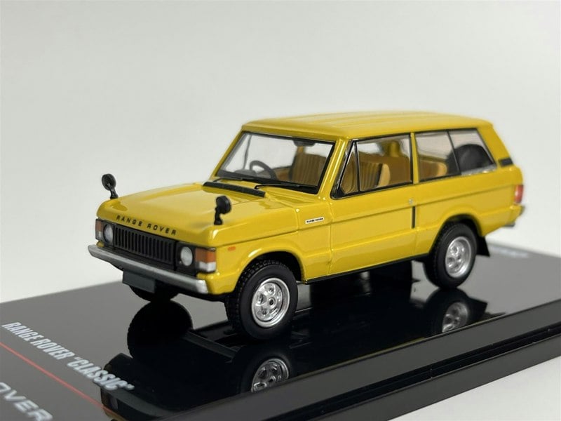 Inno 64 Range Rover Classic Sanglow Yellow 1:64 Scale Inno IN64RRCSGYL