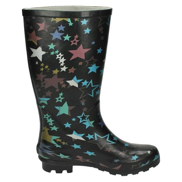 Spot On Girls Spot On Star Print Wellington Boot