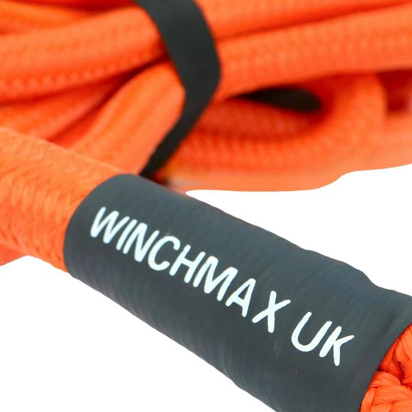 Winchmax Kinetic Recovery Rope (MBF 14,500kg) and Soft Shackle
