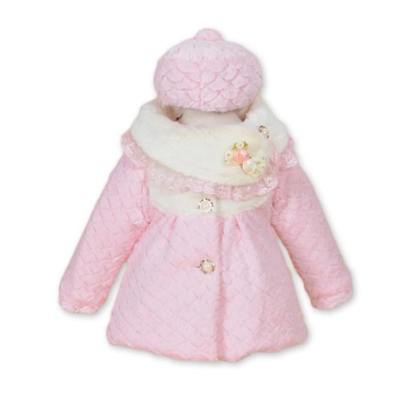Pink Coat with Hat