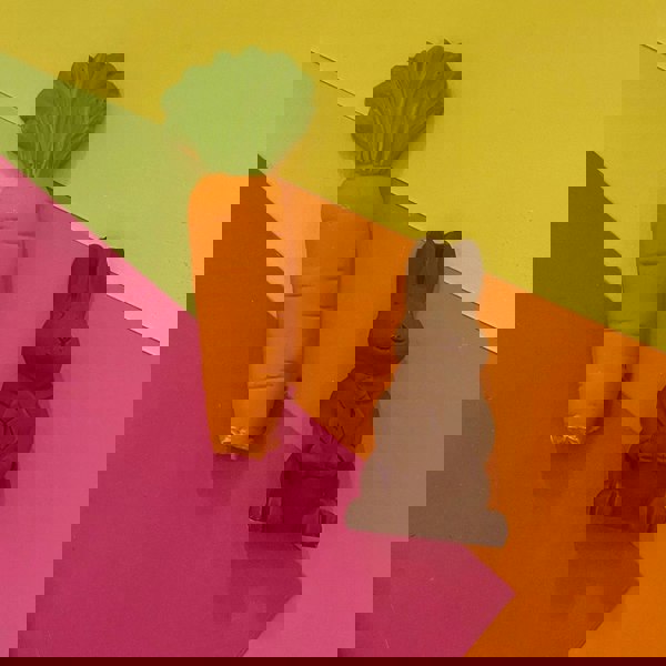 CHOC ON CHOC Chocolate Bunny And Large Carrot