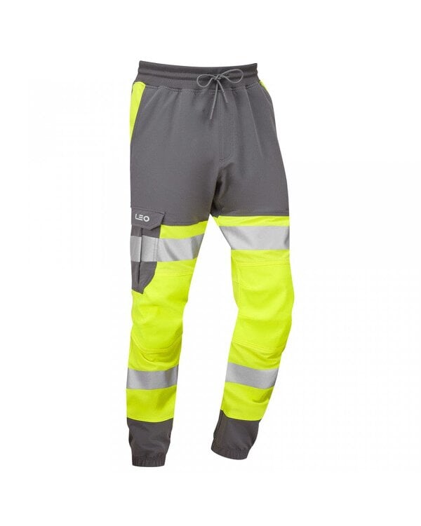 Leo Workwear Hawkridge Dual Colour Stretch Jogger Trouser