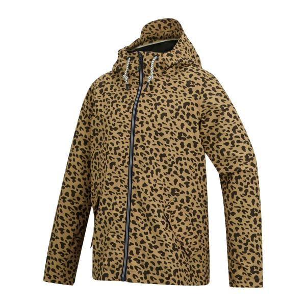 Regatta Womens/Ladies Bayletta Leopard Print Waterproof Jacket - Multicoloured - 