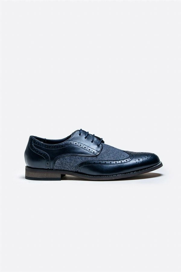 Oliver navy shoe side