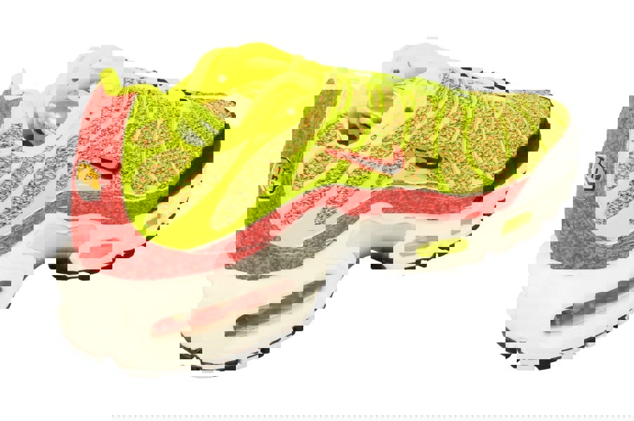 Nike Womens Air Max Plus Se Womens 862201  700 - Volt Black Hot Punch 700 - Photo 2