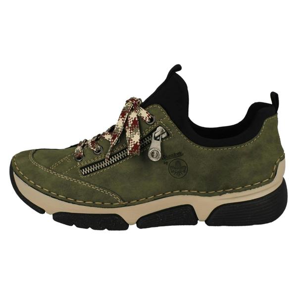 Rieker Ladies Sneakers By Rieker Lace Up Shoes 45973