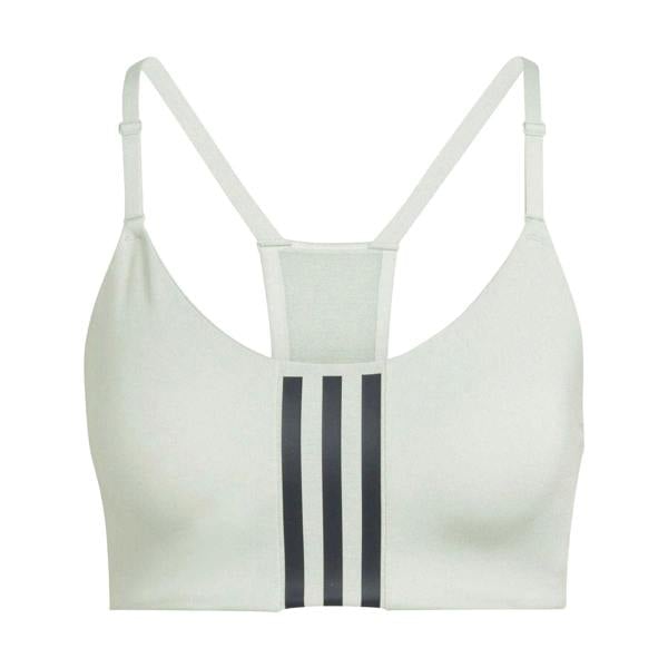 Adidas Womens/Ladies Light Support Bra - Green