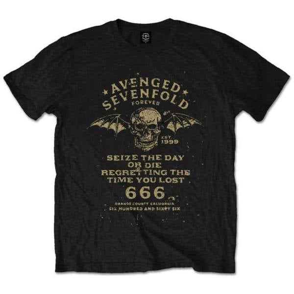 AVENGED SEVENFOLD - SEIZE THE DAY - T-Shirt Black