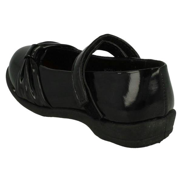 Spot On Girls Spot On Side Bow Detail School Shoes