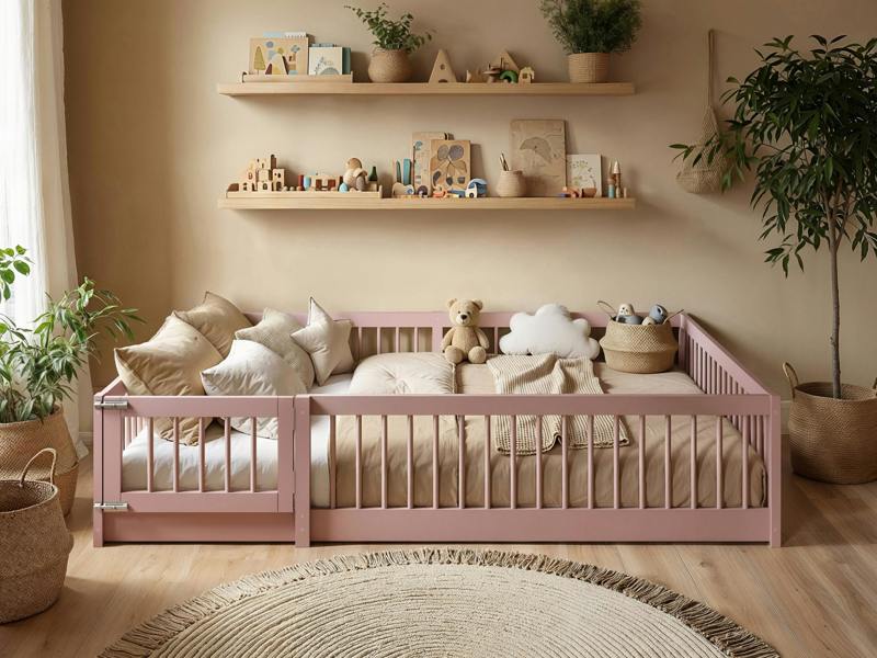 Flair Imogen Small Double Toddler Bed - Pink