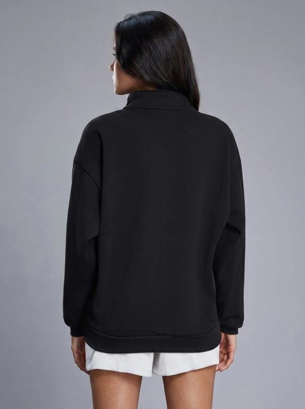 Anniou Fleece Lined Quarter Zip Pullover