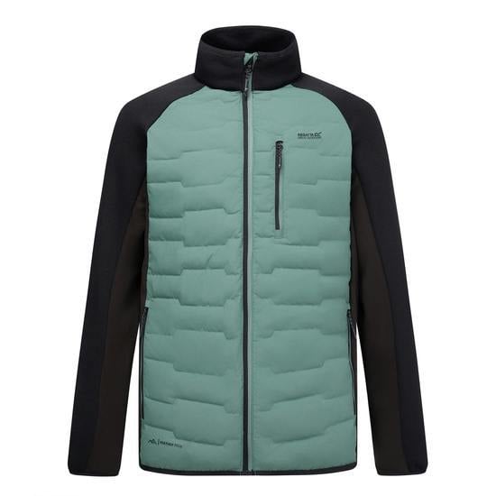 Regatta Mens Cyrus Hybrid Jacket - Dark Forest Green