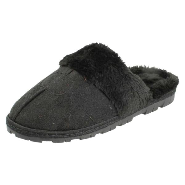 Spot On Ladies Spot On Textile Mule Slippers X2131
