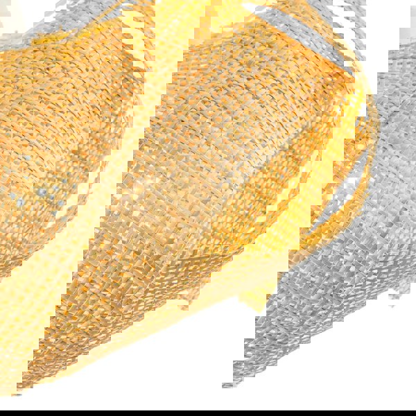 Modern Designer Natural Brown Woven Rattan Pendant Lighting Shade Image 4