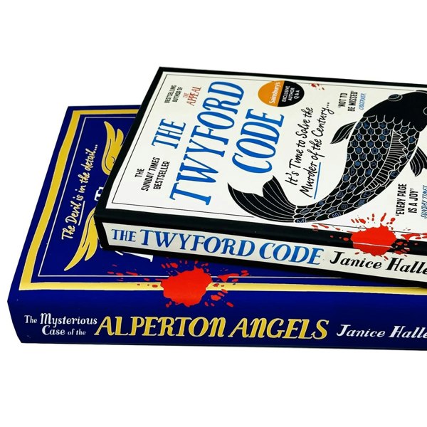 The Twyford Code and The Mysterious Case of the Alperton Angels By Janice Hallett Collection