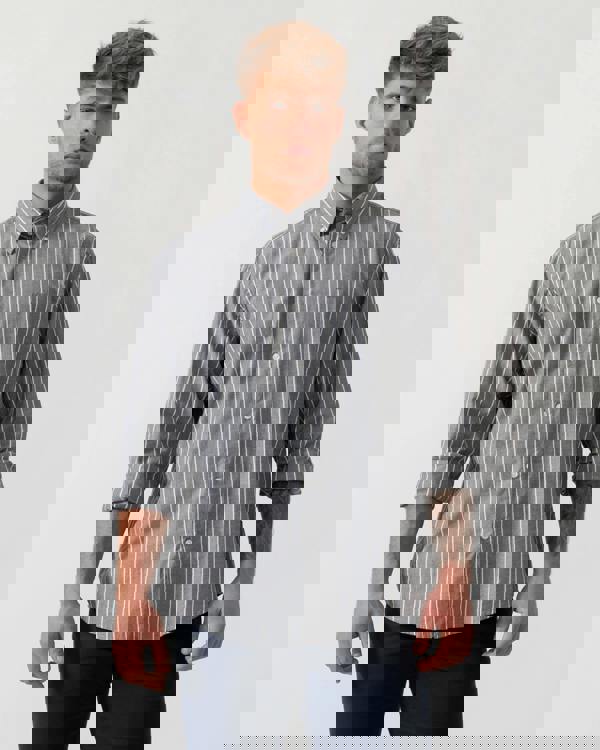 BOSS Orange Ricoplus Shirt - Dark Blue 404 - Main