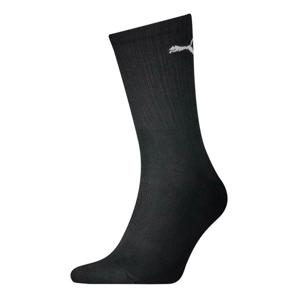 Puma Unisex Adult Crew Sports Socks (Pack of 3) - Black