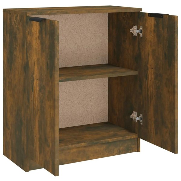 Berkfield Sideboard Smoked Oak 60x30x70 cm Engineered Wood