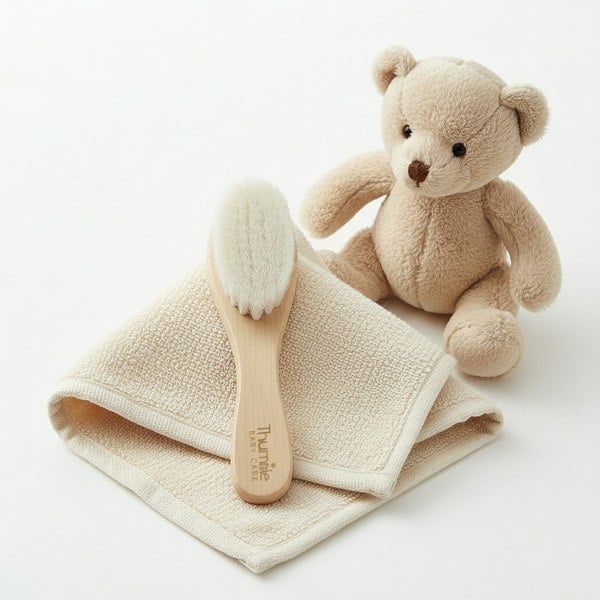 Baby hairbrush a perfect new baby gift