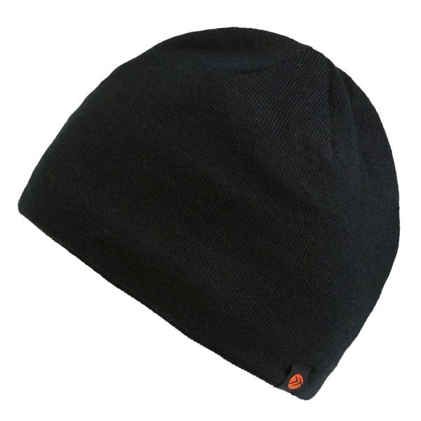 Regatta Mens Waterproof Beanie - Black/Magma Orange