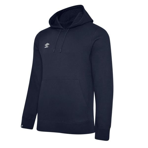 Umbro Mens Club Leisure Hoodie - Navy/White - 