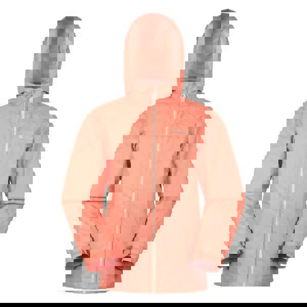 Mountain Warehouse Childrens/Kids Torrent Taped Seam Waterproof Jacket - Coral - 