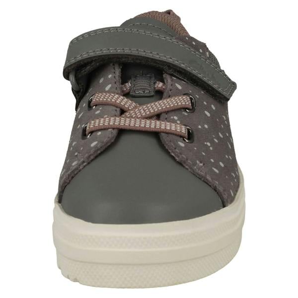 Clarks Girls Clarks Sneaker Style Hook & Loop Summer Shoes - Nova Beat K