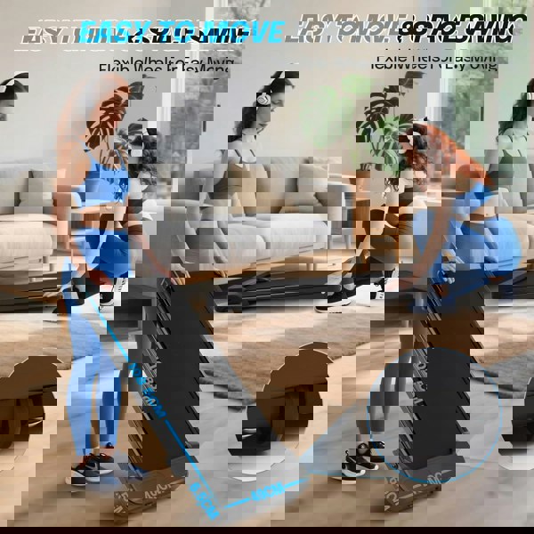 Leaper 2.5HP Portable Treadmill with Remote and LED Display