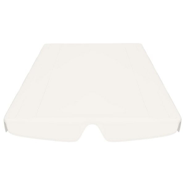 Berkfield Replacement Canopy for Garden Swing White 150/130x70/105 cm