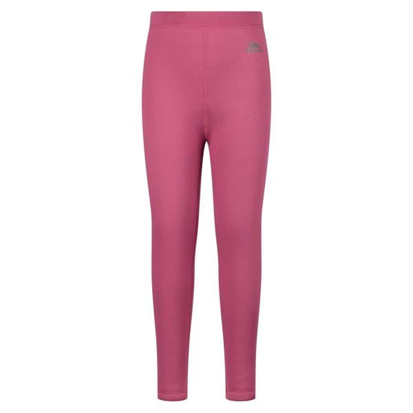 Trespass Childrens/Kids Fuzzy Sherpa Lined Leggings - Rose Blush - 
