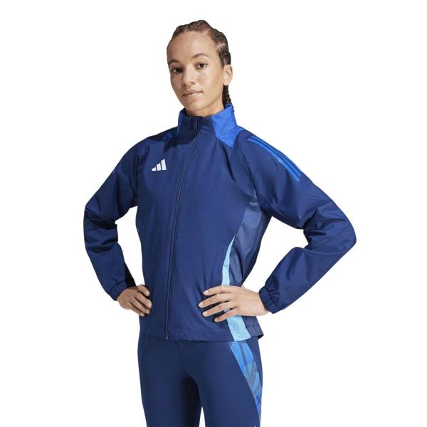 Adidas Womens/Ladies Tiro 24 Anorak - Navy Blue - 