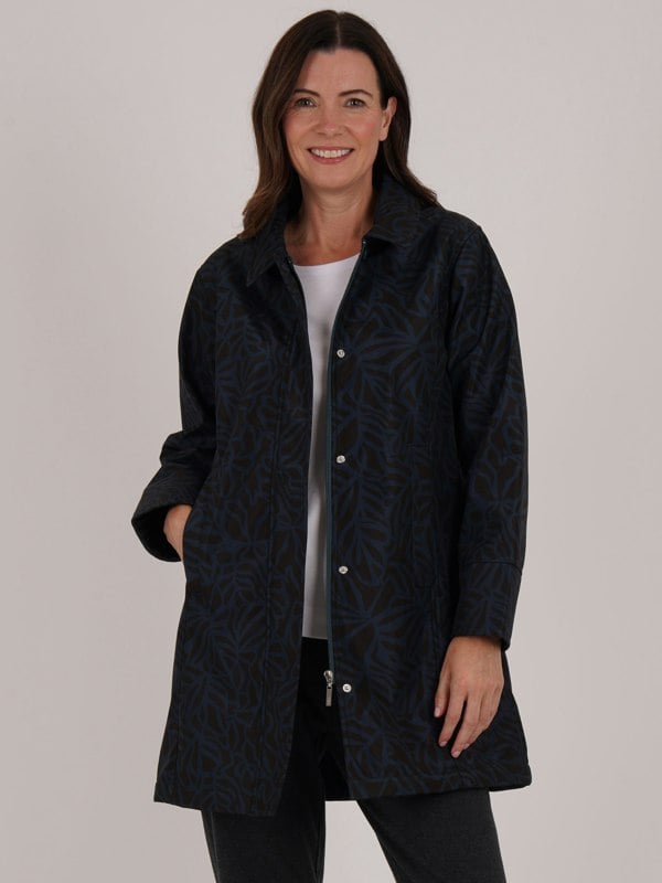 TIGI-Wear Linear Leaf Print Mac