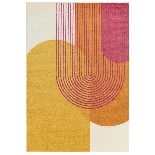 Asiatic Muse MU13 Orange Retro Rug
