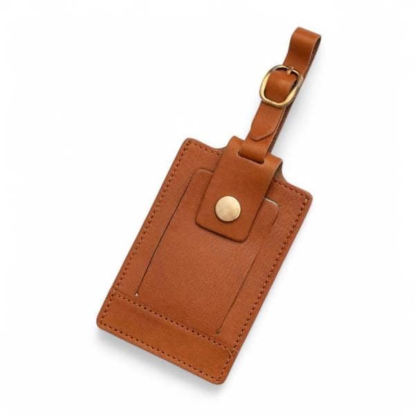 PRIMEHIDE Leather Luggage Tag