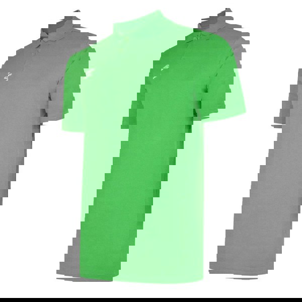 Umbro Boys Essential Polo Shirt - Emerald/White