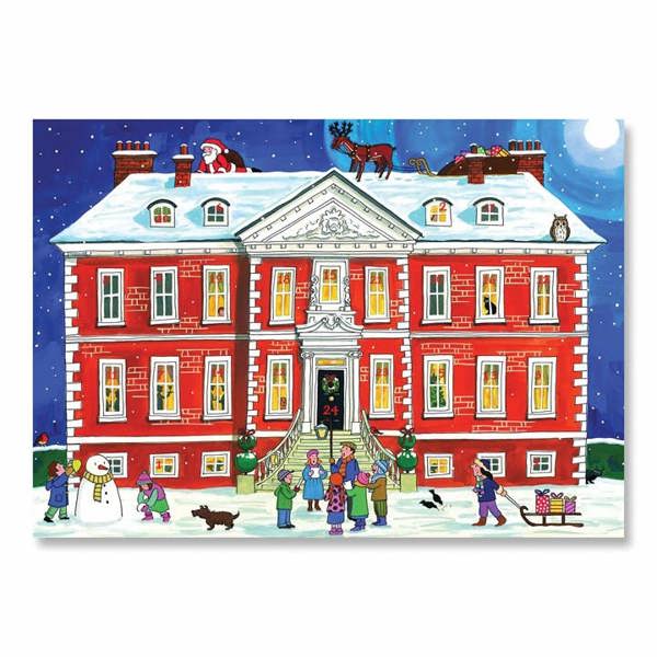Alison Gardiner, Country House Traditional Advent Calendar, Advent Calendars And Cards, Month To View, Family, Gift