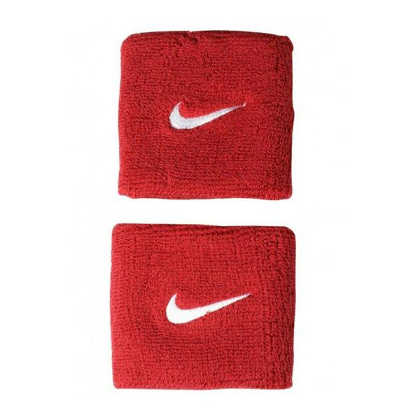 Nike Unisex Adults Swoosh Wristband (Set Of 2) - Red - 