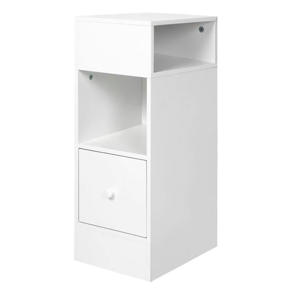 Levede  Bedside Tables Modern Nightstand White Storage Drawer Shelf for Bedroom