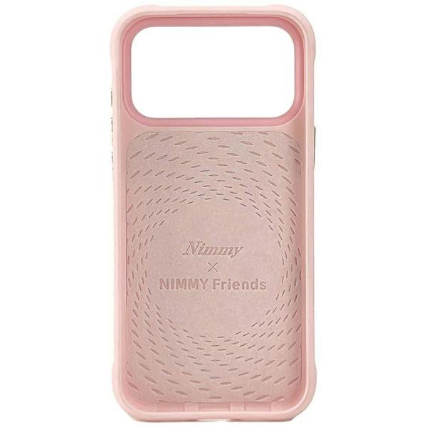 Nimmy Friends Nimmy Cool & Cute 2.0 Rabbit Case with MagSafe for iPhone 17 Pro 6.3" Pink - N-KMLL-IP17-PRO-08-A