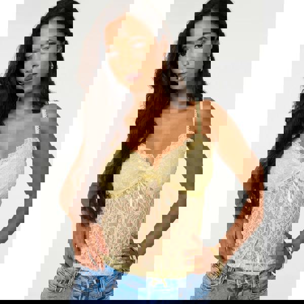 Pink Vanilla Lace Cami Top