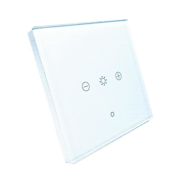ENER-J EnerJ WiFi+RF Smart 1 Gang Dimmable Touch Light Switch, White Alexa & Google Compatible, App Control, 1/2-Way with Wireless Kinetic Switches