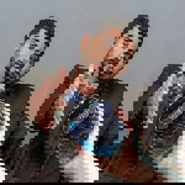 Sapil Intense Man 100ml Eau de Toilette lifestyle man holding bottle