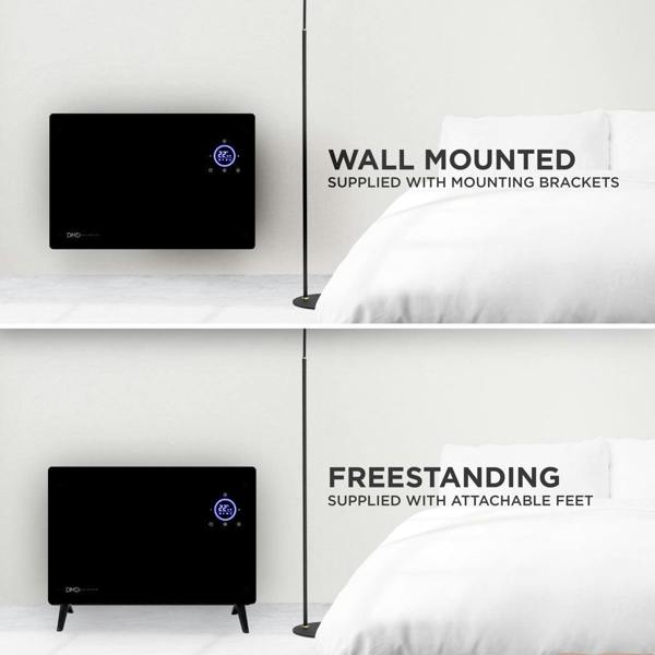 DMD Collective Smart Glass Panel Heater – Fast, Silent & Energy-Efficient