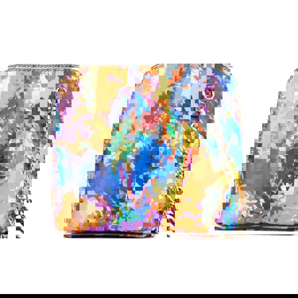 Embassy London Macaw - Summer Colours - Women's zip-up crossbody leather handbag