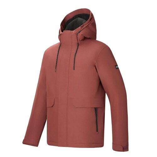 Regatta Mens Sterlings Insulated Waterproof Jacket - Dark Cherry/Black