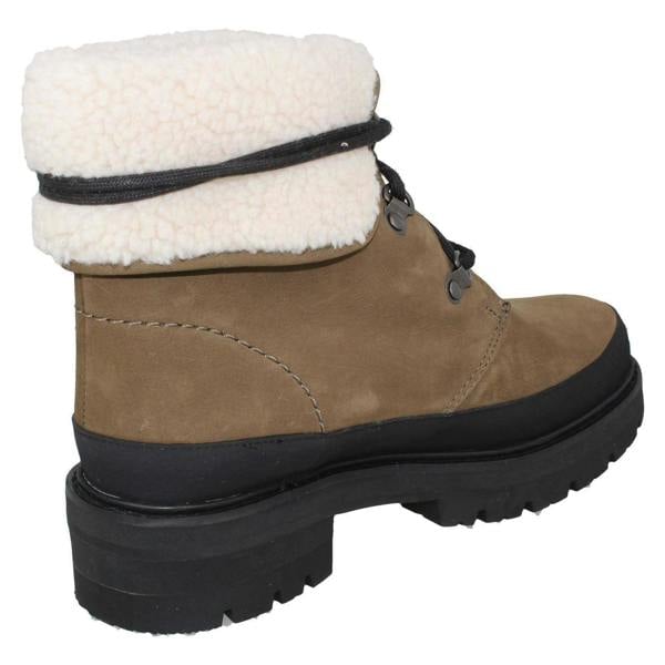 Clarks Ladies Clarks Warm Lined Classic Biker Boots Orianna Turn