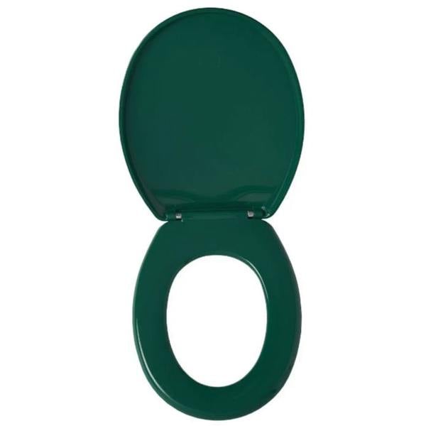 Bemis Buxton Hunter Green Toilet Seat Ultra-Fix 2850CPT107