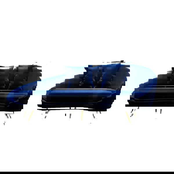 Slender Modern Curved Two Seater, Three Seater, Four Seater Sofa, Armchair, Velvet-Weilai-Weilai Concept