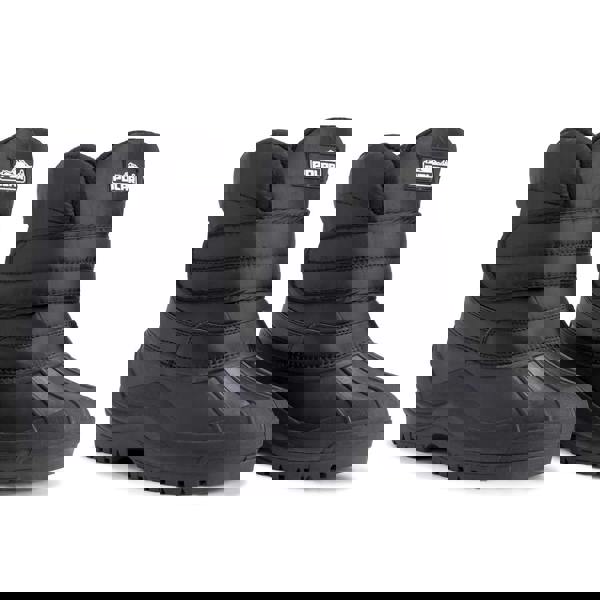 VIVA Polar Mens Waterproof Nylon Snow Boots - Anti-Slip Rubber Sole