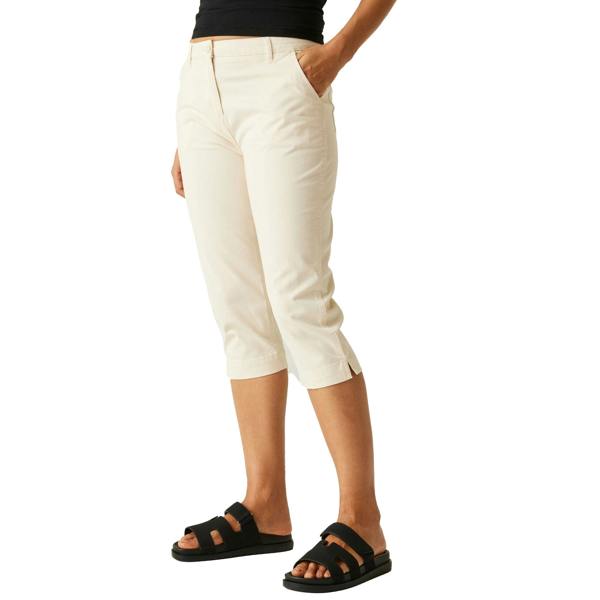 Regatta Womens/Ladies Bayletta Capri Trousers - Light Vanilla - 